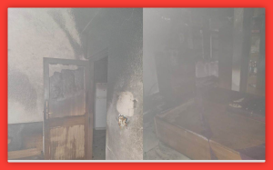 Gurugram Fire: गुड़गांव के सेक्टर 15 में एक अपार्टमेंट में आग लगने के बाद दो महिलाओं को बचाया गया।