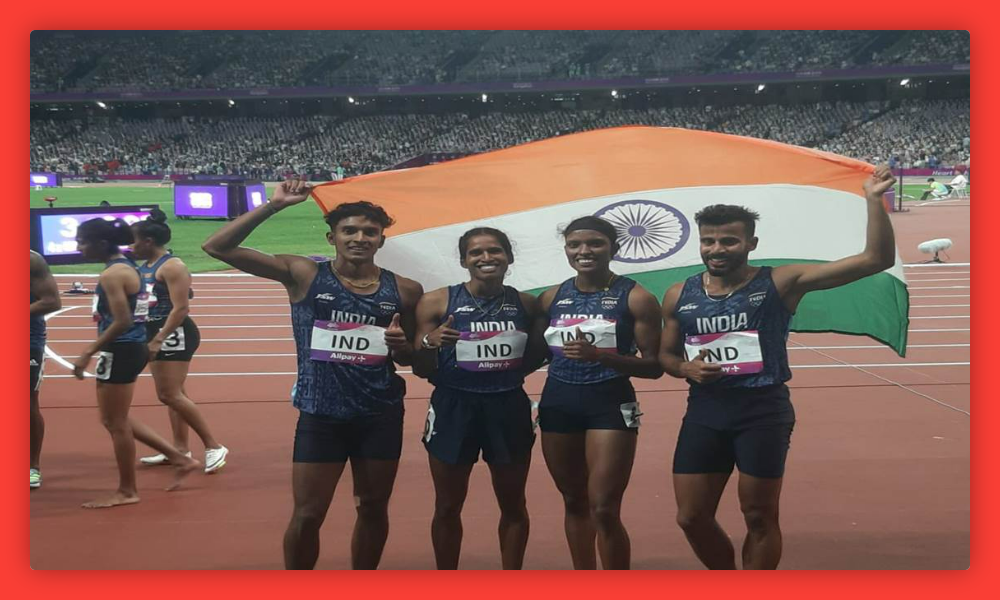 Asian Games 2023: भारत ने 4×400 मीटर मिक्सड रिले रेस में रजत पदक पर जमाया कब्जा, कायम किया नया नेशनल रिकॉर्ड