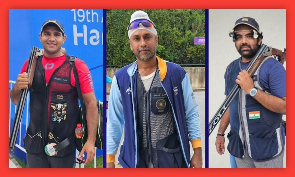 एशियाई खेल: भारत की क्ले पिजन शूटिंग टीम ने हलचल मचा दी, पुरुषों ने स्वर्ण और महिलाओं ने रजत पदक जीता।