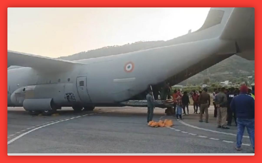 सुरंग में फंसे श्रमिकों को निकालने के लिए पीएमओ ने दिल्ली से ‘संकटमोचक’ भेजा; तीन हरक्यूलिस विमानों से माल पहुंचा